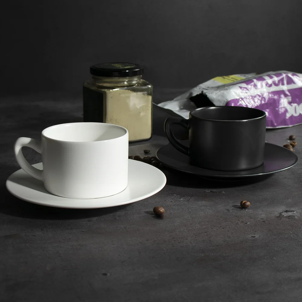 Керамическая посуда для ресторанов и отелей, керамическая посуда, кружка, кофейная чашка, блюдце 185 мл