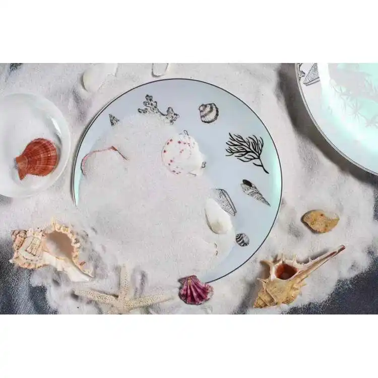 Chinaware Eco-Friendly Ceramic Dinnerware Set Bread Butter Plates Made in China Stocked Porcelain Dining Ware