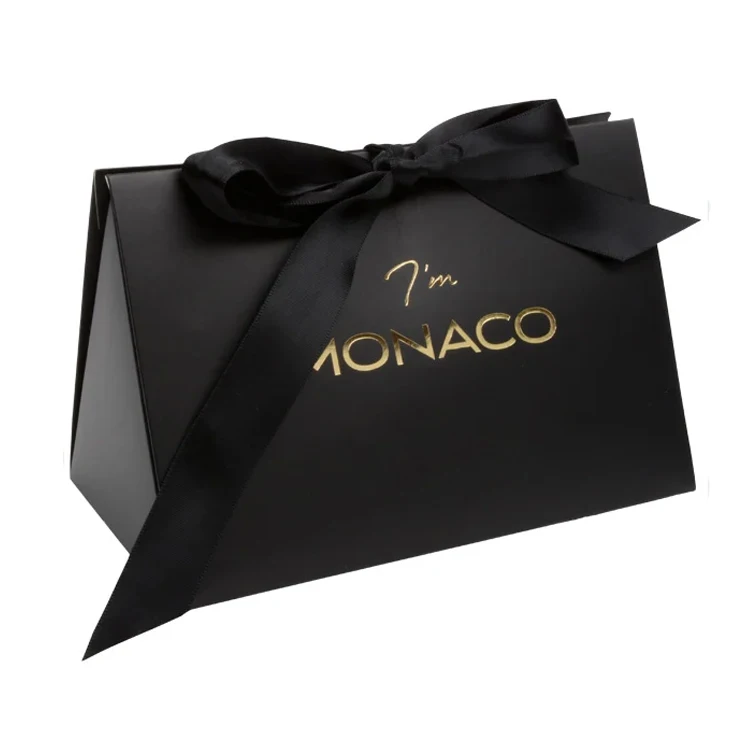 Маленькая розовая черная роскошная эмбария бренда свадебная подарка в бутик -бутик бумажная сумка для покупок на заказ логотип Euro Tote Jewelry Gift Bag