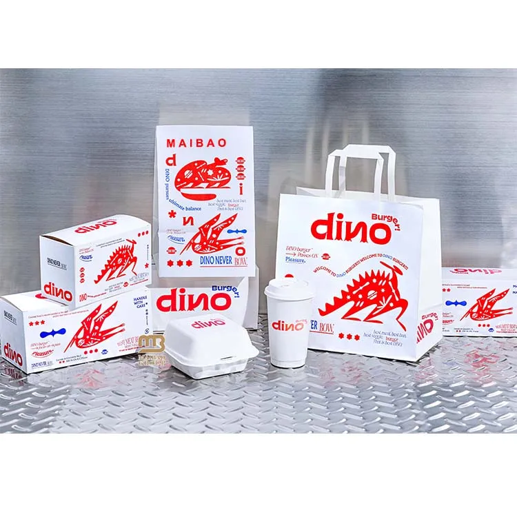 Напечатанная на заказ коробка для бургеров Togo из крафт-бумаги, упаковочные коробки для пищевых продуктов, одноразовые коробки для еды на вынос, картофель фри, пицца, бумажная коробка для обеда