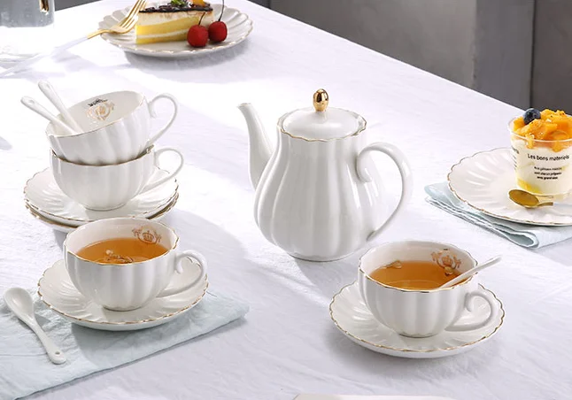 Wholesale Modern Eco-friendly Ceramic Cup Set Glazed Popular for Home Hotel Restaurant for Coffee & Tea