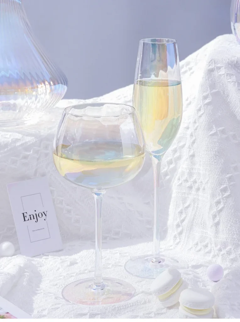 Лидер продаж, высокое качество, бокал с радужным градиентом, без свинцового стекла, чашка для красного вина и шампанского, коктейльные бокалы