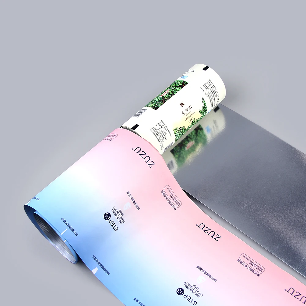 Изготовленная на заказ пленка для упаковки чая и кофе, ламинированная пластиковая алюминиевая фольга, полиэтиленовая упаковочная пленка, рулон картофельных чипсов, упаковочная пленка для упаковки