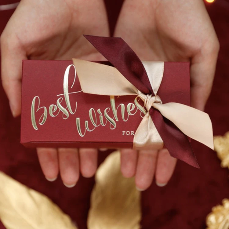 Приглашение на свадьбу, подарок на помолвку, пустое лакомство, упаковка для шоколада, бумажная коробка, маленькие детские сладкие упаковочные коробки