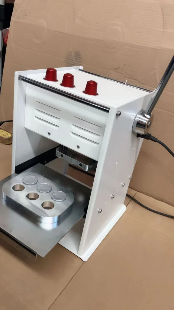 Портативная капсульная кофеварка Машина для запечатывания капсул для кофе 6 ячеек 9 ячеек