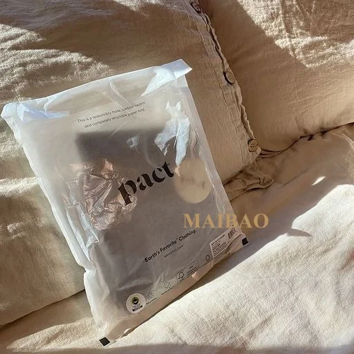 Экологически чистая устойчивая водонепроницаемая крафт-одежда, футболка, упаковка, пергамин, восковая бумага, почтовая упаковка, почтовые пакеты для доставки