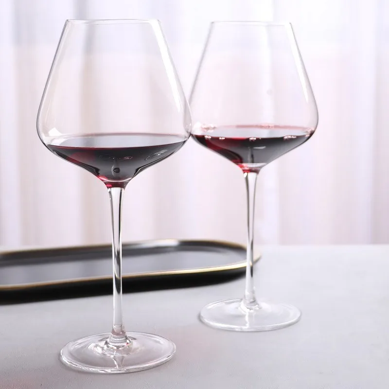Бокал для красного вина, сублимационный хрустальный стакан, классические прозрачные роскошные минималистичные стеклянные чашки премиум-класса, рюмки для питья