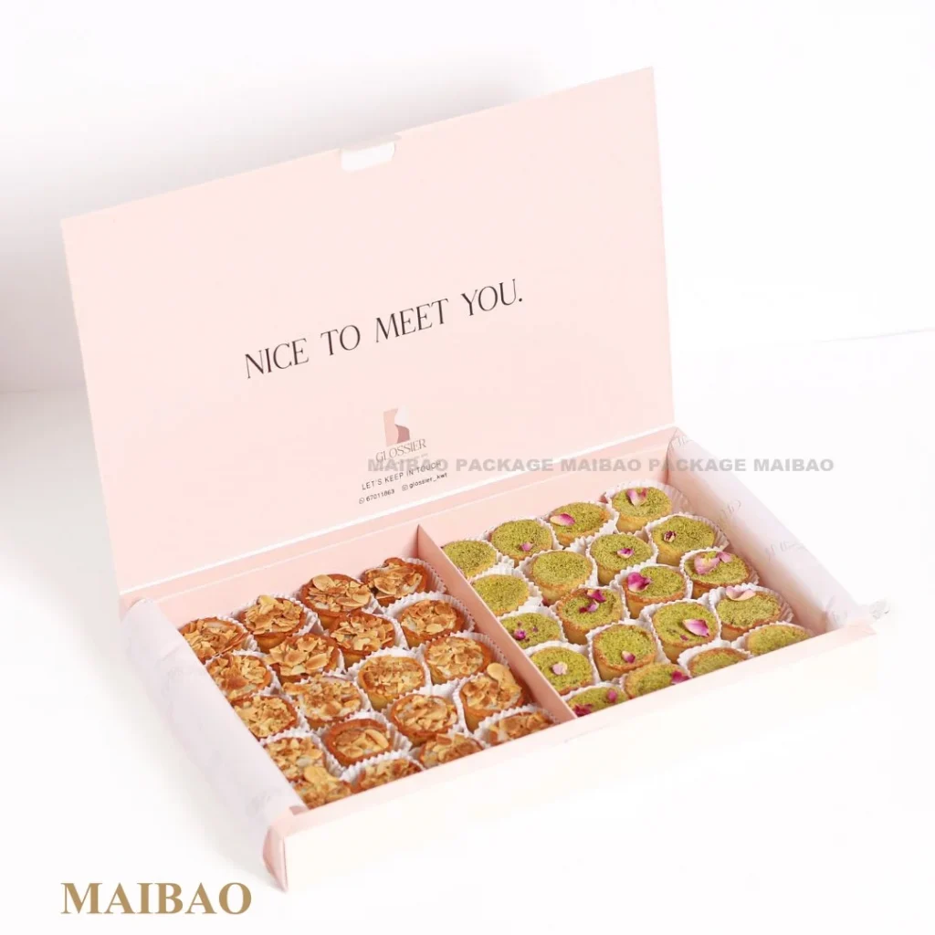 Оптовая продажа напечатанной на заказ коробки для пончиков, упаковка для десертов, коробка для пончиков, коробка для пончиков Mochi, коробки для пончиков