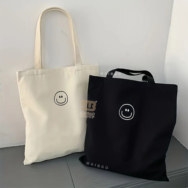 Простая черная, белая большая сумка из органического хлопка с логотипом, сумка из хлопчатобумажной ткани, многоразовая пляжная сумка для покупок, хлопковые холщовые сумки оптом