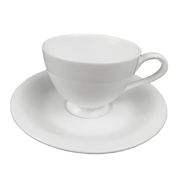 Оптовая торговля керамической посудой керамическая чашка кофе и блюдце для свадебных мероприятий