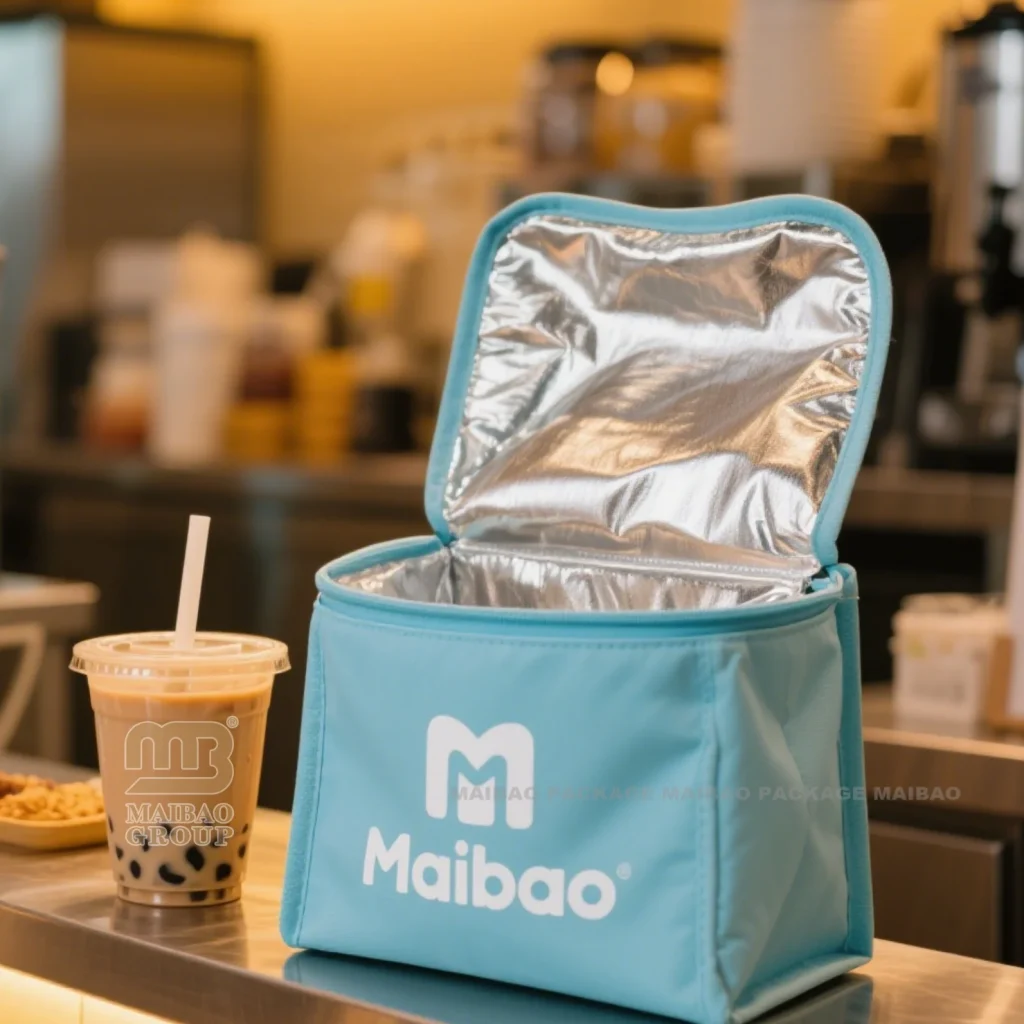 2025 изолированные нетканые пакеты-холодильники для мороженого Холодная коробка с вакуумной изоляцией для хранения и транспортировки мороженого и напитков
