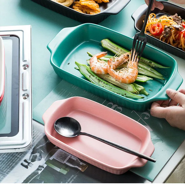 Формы для выпечки, тарелка, микроволновая печь, противень для выпечки паэльи, посуда, керамические формы для выпечки