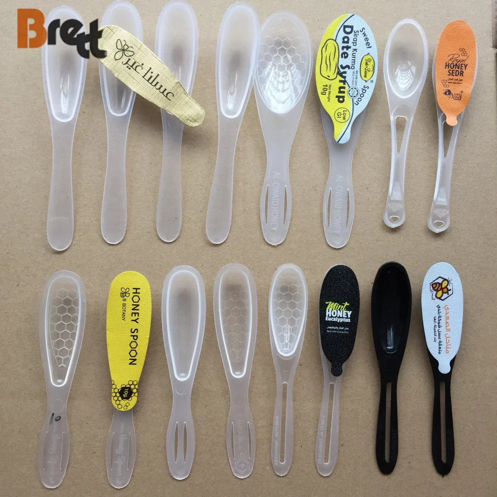 Популярная на Ближнем Востоке здоровая ложка для меда 12-15 грамм с фольгированной пленкой и обертками
