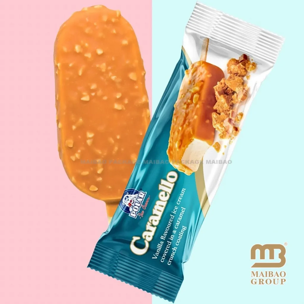 Дизайн упаковки. Изготовление на заказ. Пластиковые хорошие упаковочные пакеты. Empaque De Helado. Обертки для мороженого. Упаковочная сумка.