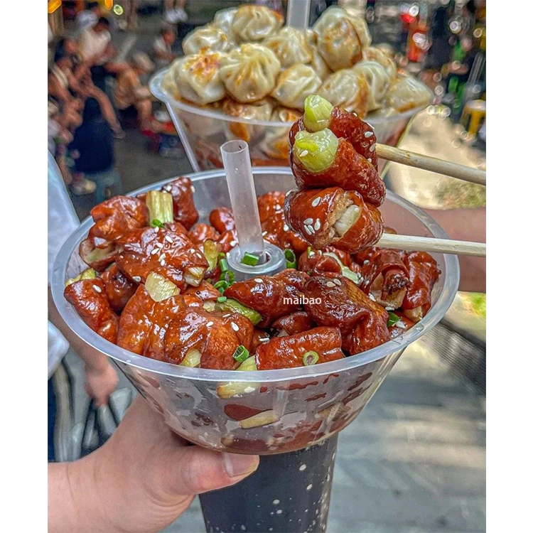 Пластиковый стаканчик с принтом на заказ, одноразовые пластиковые стаканчики для кофе, чайный напиток Boba, пластиковый стаканчик 250 мл, миска для еды, салата, фруктовой закуски