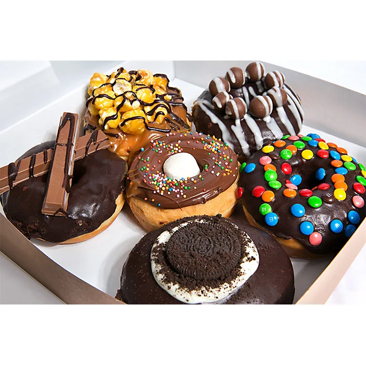 Пользовательская печать Необычные рождественские праздники Дня святого Валентина Подарочная упаковка Пищевая бумага Картонная коробка для сладкого шоколада