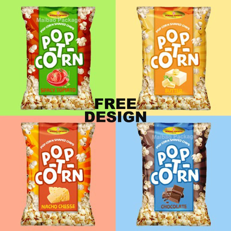 Съедобная упаковка для закусок с принтом на заказ, сумка для банановых чипсов, биоразлагаемая пластиковая алюминиевая фольга, пакеты для картофельных чипсов подорожника для еды