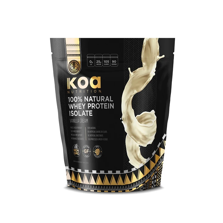 Пользовательские 5 кг 20 кг алюминиевая фольга пластиковый пищевой стоячий пакет биоразлагаемые пакеты с застежкой-молнией для упаковки порошка сывороточного протеина