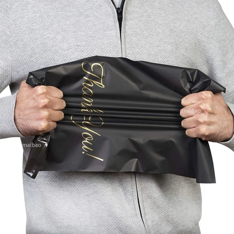 Почтовая сумка на заказ с печатью логотипа, биоразлагаемые полиэтиленовые почтовые пакеты для одежды/одежды