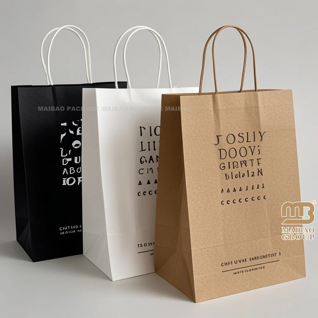Custom Eco Friendly Biodegradable Takeout Flat Harding Brown Kraft Restaurant Coffee Уберите бумажный пакет для быстрого питания с логотипом