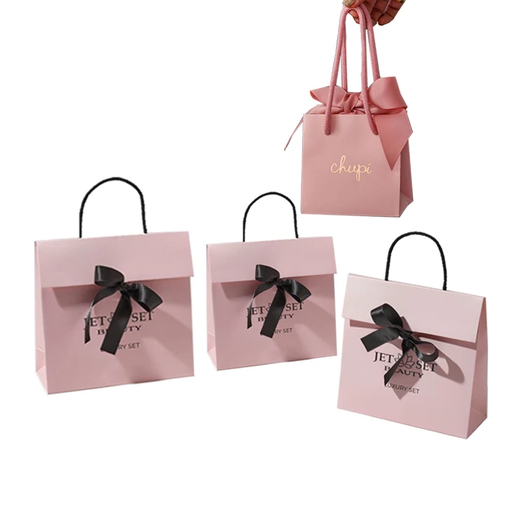 Роскошный браслет с принтом, ленты с ручками, бутик ювелирных изделий, свадебный подарок, сумка для покупок, бумажные пакеты с вашим собственным логотипом