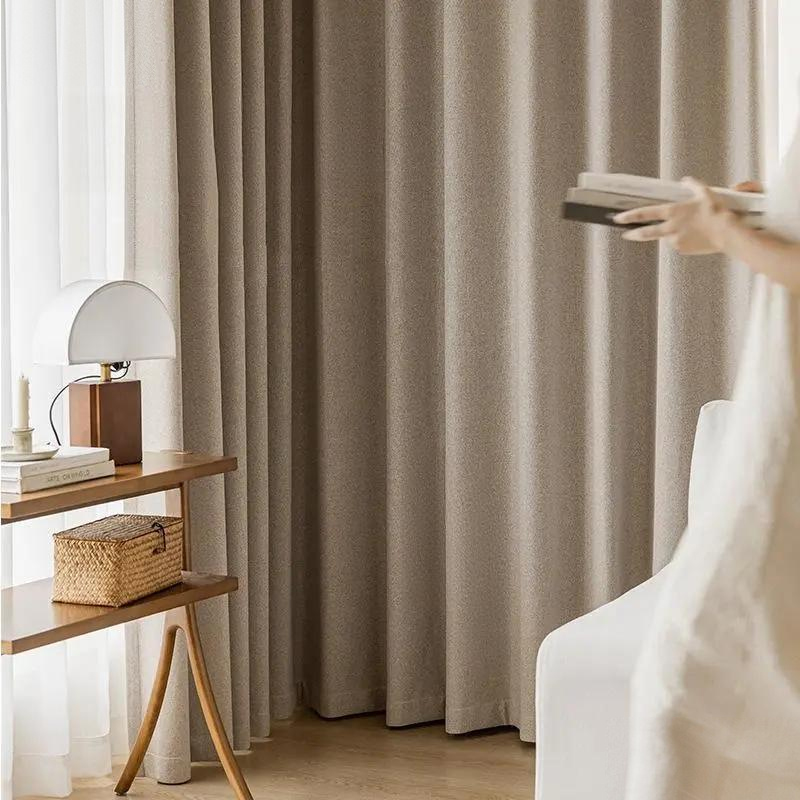 DaiRui Hotel Project Flame Retardant 100% Blackout Curtain Custom Size