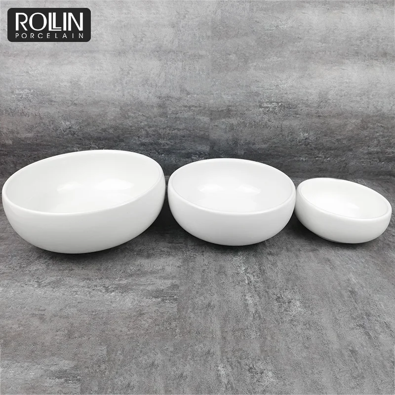 Керамическая миска для супа в ресторане без ручки, корейская миска для лапши, китайская миска для лапши