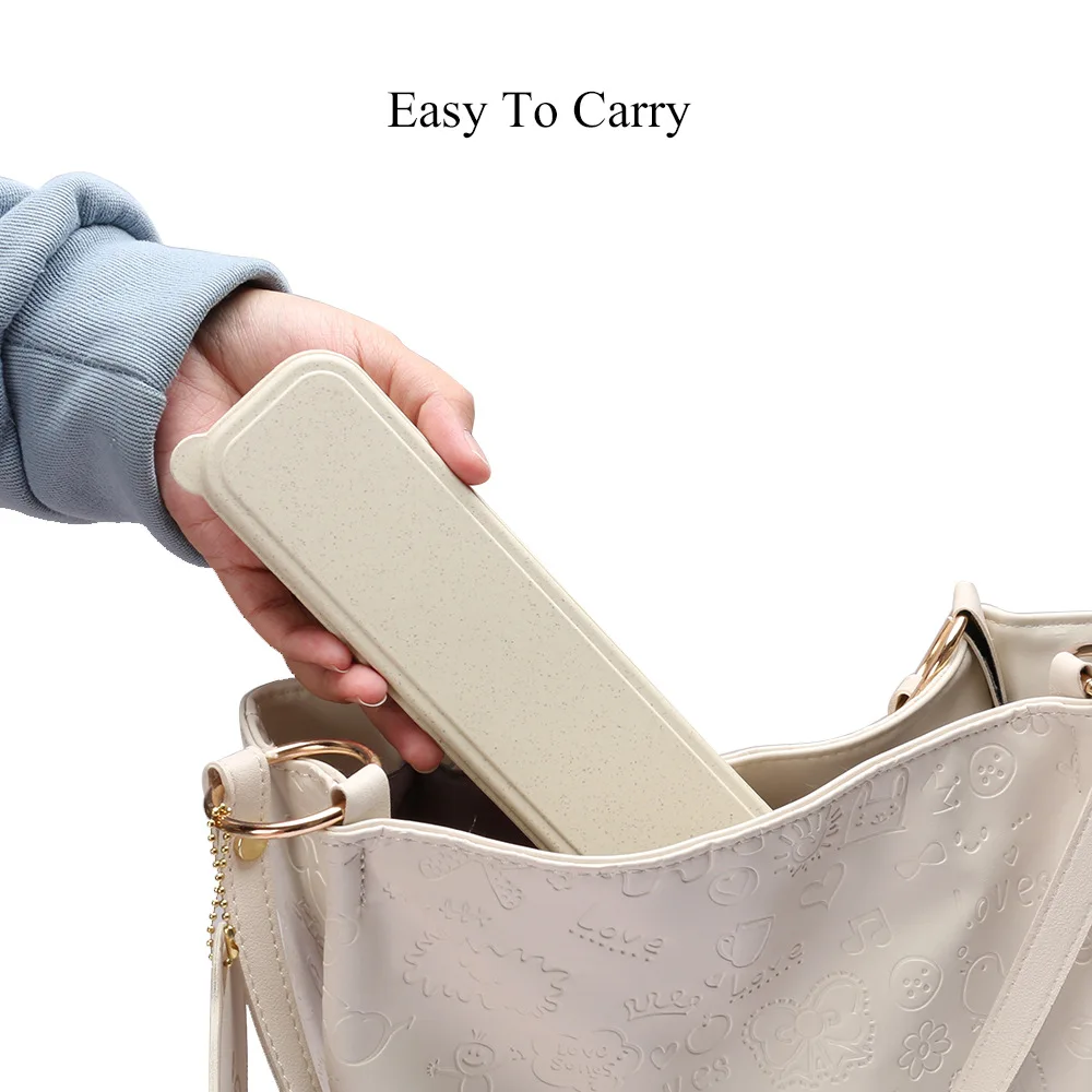 Посуда из натуральной пшеничной соломы с индивидуальным логотипом, компостируемая детская безопасная многоразовая посуда без бисфенола А