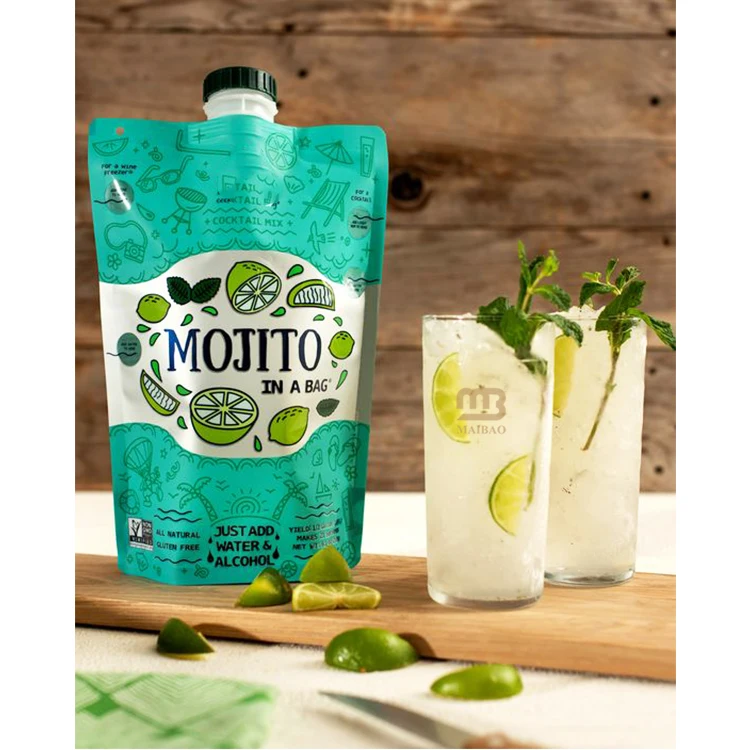 Индивидуальный логотип, 250 мл, 350 мл, 500 мл, корейские пакеты для напитков с носиком, упаковка для жидкостей, безалкогольные напитки, фруктовый сок, сумка с носиком