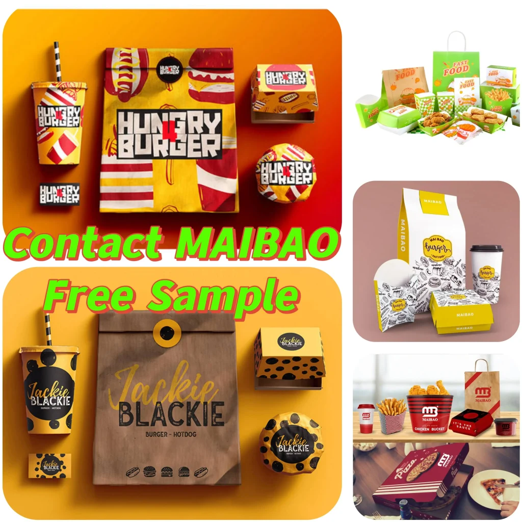 Куриный наггетс на вынос, картофель фри, упаковка для шаурмы, коробка для картофеля фри, бирьяни, риса, одноразовый бумажный контейнер для еды