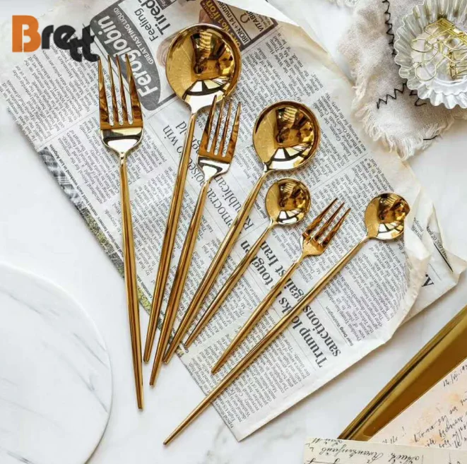 Бренды столовой посуды Обеденная вилка с длинной ручкой Названия наборов столовых приборов
