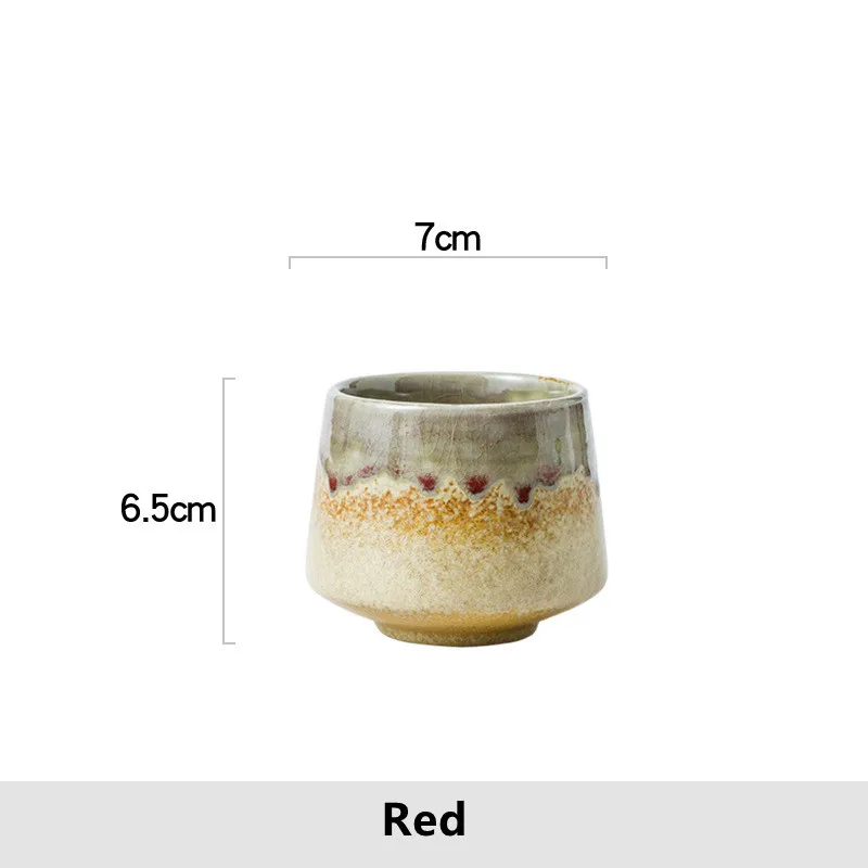 Vintage Customizable Coffee Cup Coarse Pottery Tea Cup Ceramic Coffee Mug