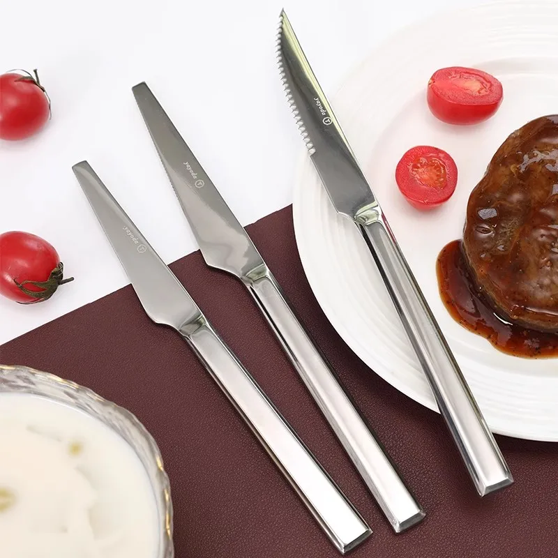 Высококачественный кейтеринг в сфере Horeca, мероприятия, подержанное серебро в ресторанах, отель, производитель золотых столовых приборов, набор столовых приборов из нержавеющей стали