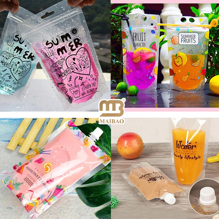 Индивидуальный дизайн логотипа Pla Pbat, биоразлагаемый, компостируемый, многоразовый, многоразовый, упаковка для хранения детского питания, сумка с носиком