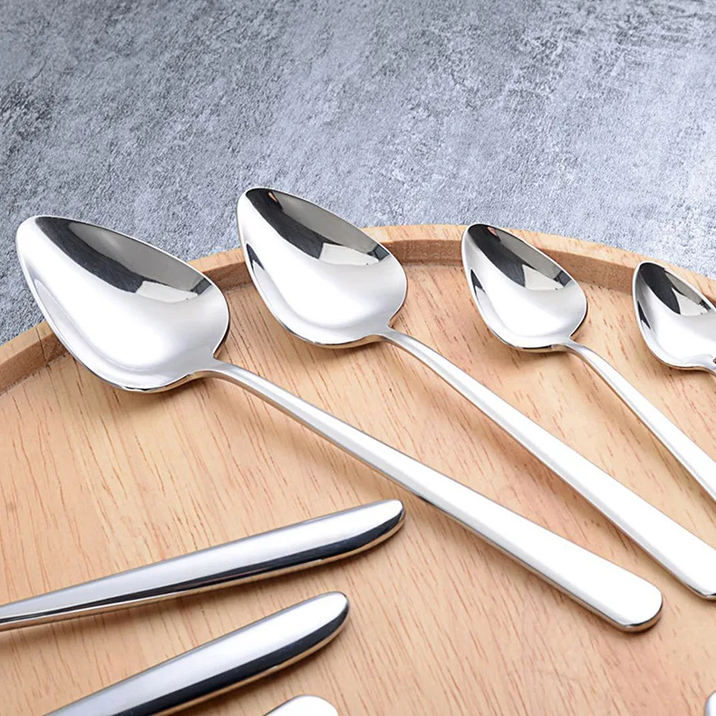 Набор ножей шеф-повара, столовые приборы из нержавеющей стали, подарок, другие принадлежности для отелей и ресторанов, набор ложек и вилок из нержавеющей стали