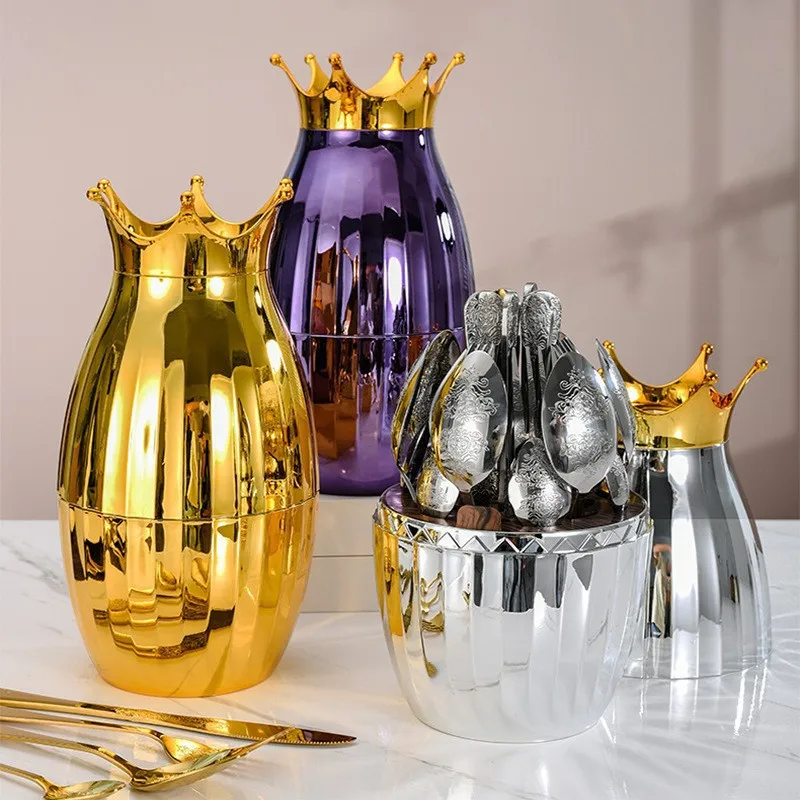 Ложка и нож в форме золотого яйца, 24 набора, вилка из нержавеющей стали с гравировкой, набор ножей, ложка, подарочная коробка