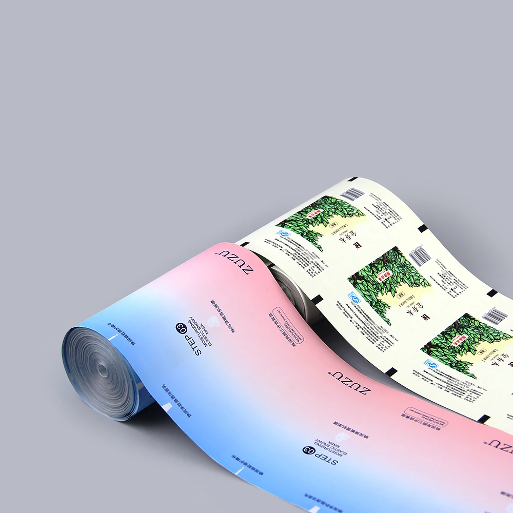 Изготовленная на заказ пленка для упаковки чая и кофе, ламинированная пластиковая алюминиевая фольга, полиэтиленовая упаковочная пленка, рулон картофельных чипсов, упаковочная пленка для упаковки