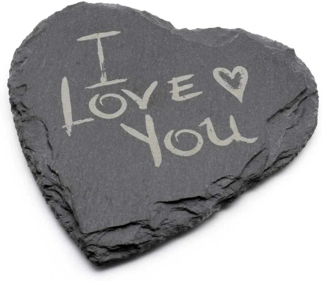 Сланцевая доска в форме сердца, ресторанная тарелка, сланцевые подставки, ресторанная посуда, каменная сланцевая тарелка, стейк, сырная доска