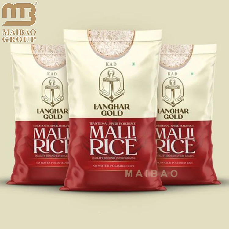 Индивидуальный логотип напечатан экологически чистые устойчивые биоразлагаемые 1 кг 3 кг 5 кг ПП нейлоновые пластиковые пакеты для упаковки риса