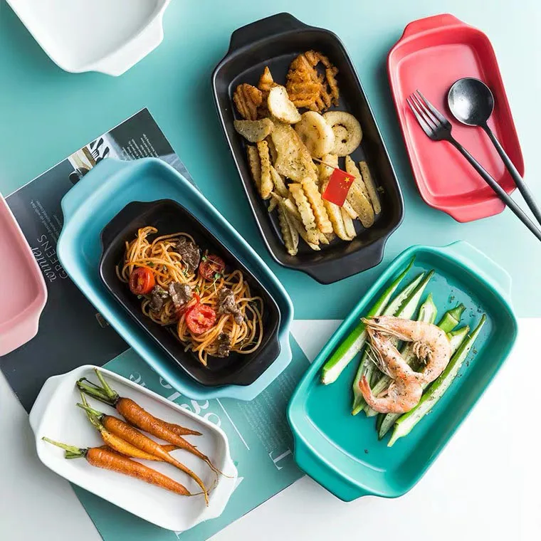 Формы для выпечки, тарелка, микроволновая печь, противень для выпечки паэльи, посуда, керамические формы для выпечки