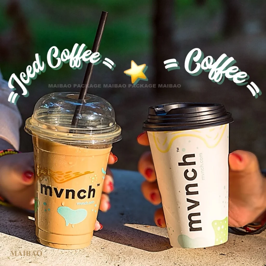 Изготовленные на заказ 8 унций 16 20 унций белые бумажные стаканчики для смузи с куполообразными крышками, биоразлагаемые, чтобы идти, молочный коктейль, сок, кофе, чай, бумажный стаканчик