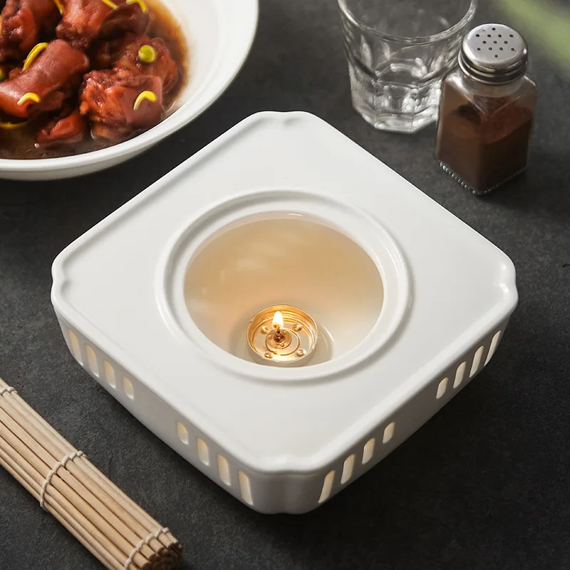 Nordic White Ceramic Serving Tray New Stoneware Dinner Plate Soup Puree Seafood Salad Fish Buffet Restaurant Tableware Europe