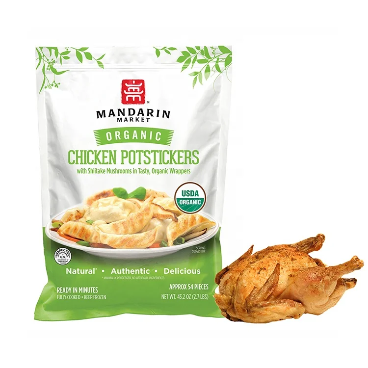 Картофельные чипсы с принтом на заказ, пакет для картофеля фри, овощные креветки, упаковочная сумка для замороженных продуктов, полиэтиленовые пакеты для упаковки замороженной курицы