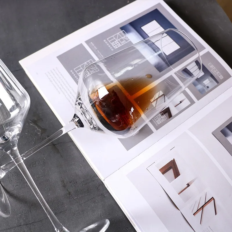 Бокал для красного вина, сублимационный хрустальный стакан, классические прозрачные роскошные минималистичные стеклянные чашки премиум-класса, рюмки для питья