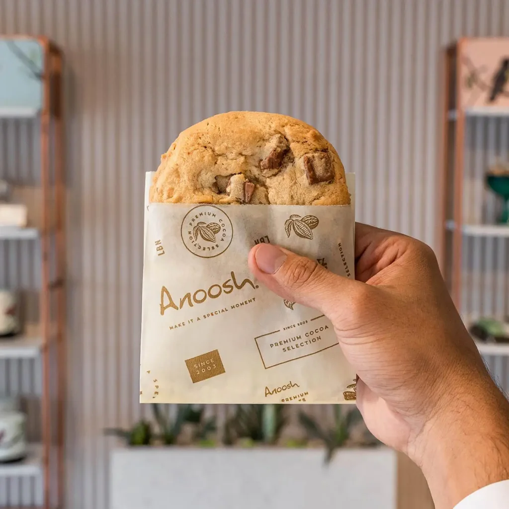 Печатные на заказ коричневые экологически чистые биоразлагаемые розничные пакеты для выпечки хлеба, печенья, сэндвичей из крафт-бумаги для упаковки пищевых продуктов