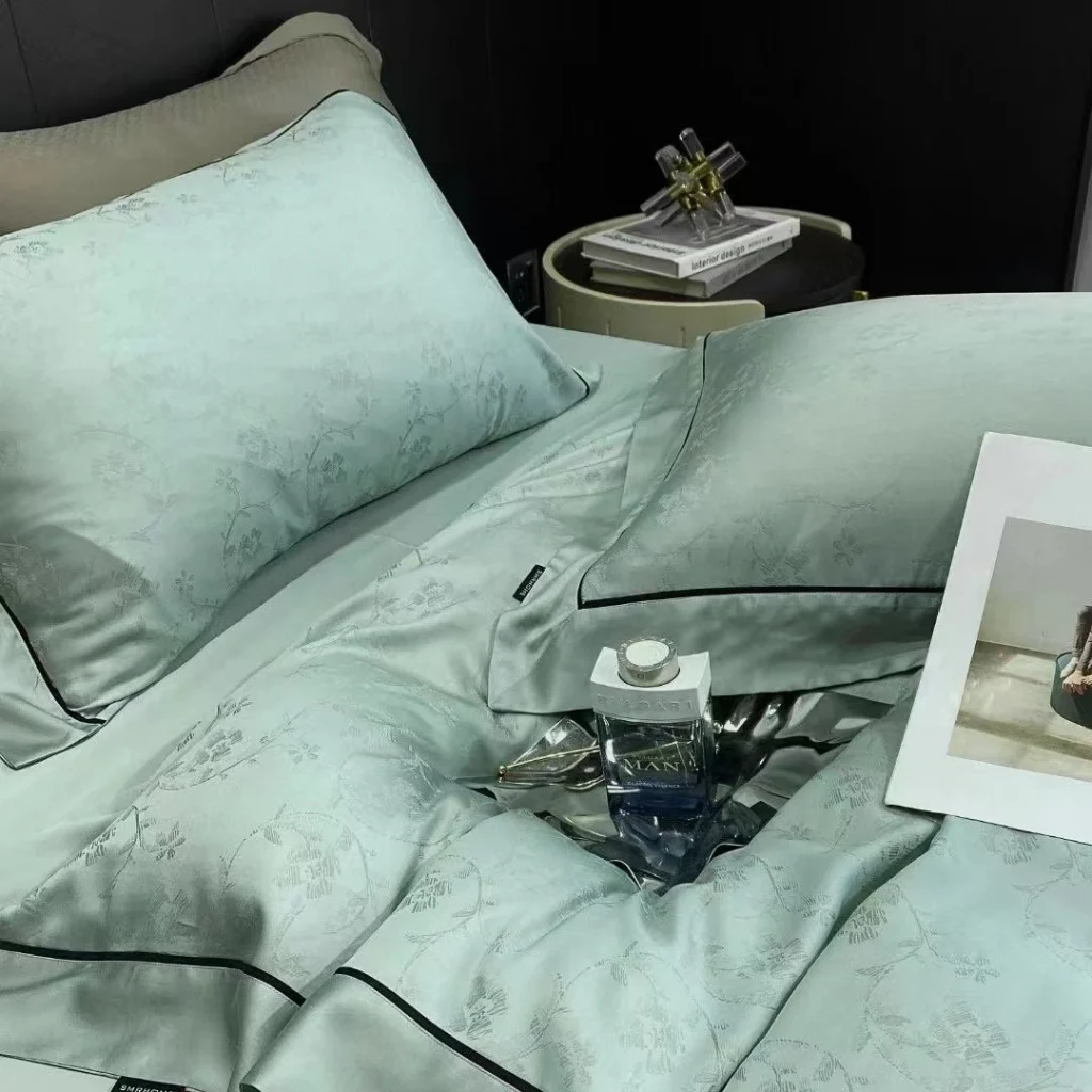 Жаккардовый комплект летнего одеяла из эвкалиптового волокна TENCEL