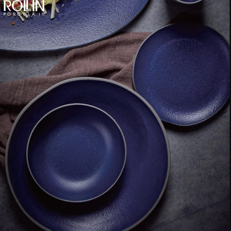 Производитель Керамика Скандинавские Тарелки Обеденные Блюда Ресторан Оптовая Цена Наборы Столовой Посуды, Фарфор Ресторан Отель