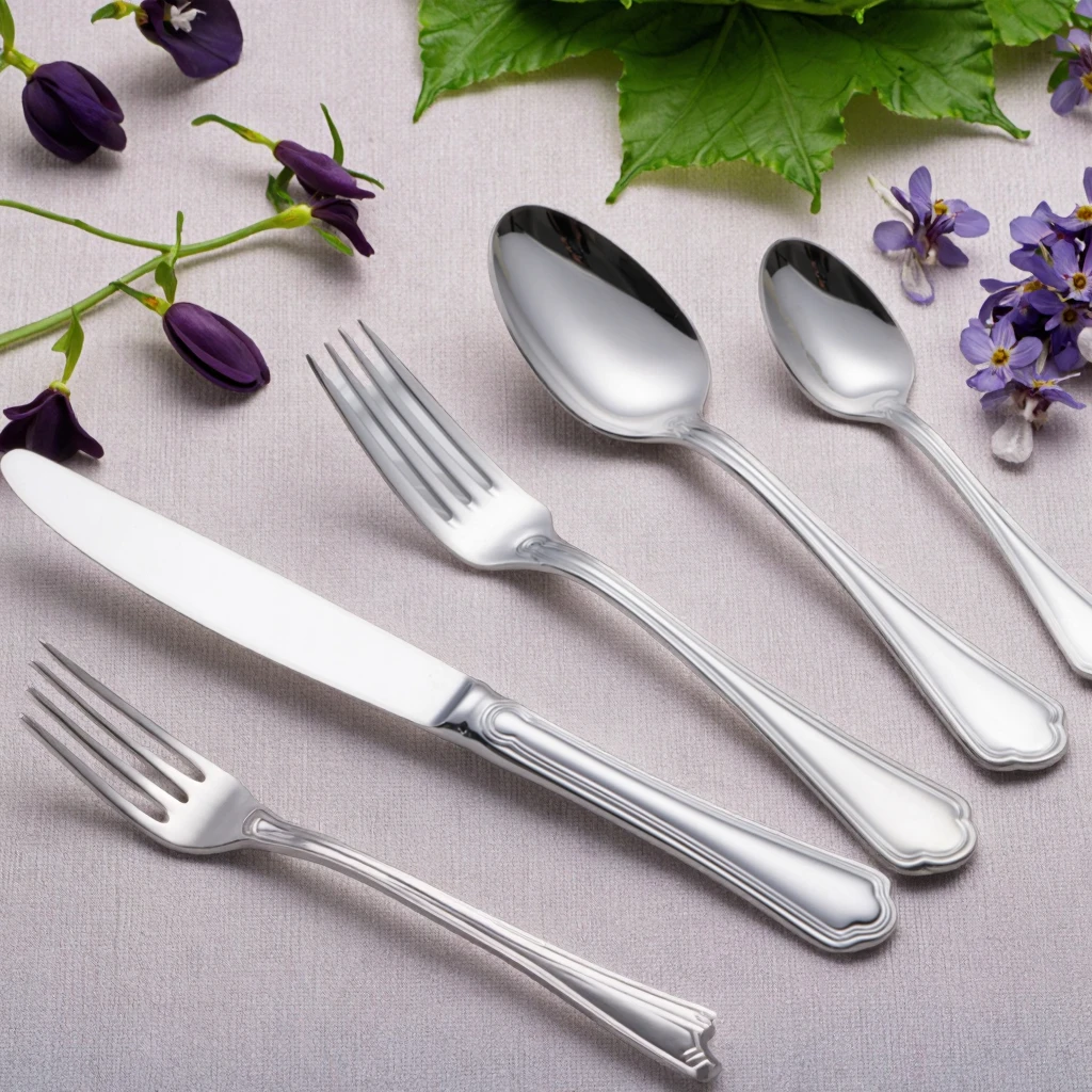 Немецкие столовые приборы, десятка самых продаваемых продуктов в Китае, элегантный набор столовых приборов, ложка и вилка