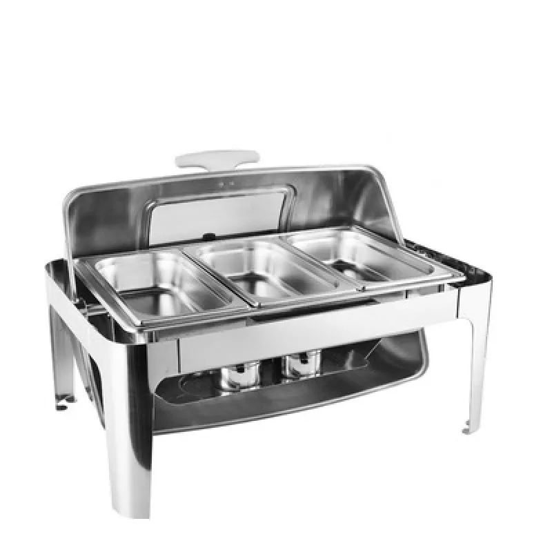 Видимый прямоугольный флип-буфет, жаровня, нагреватель из нержавеющей стали, жаровни, подогреватель еды, фуршетные печи для кейтеринга, наем