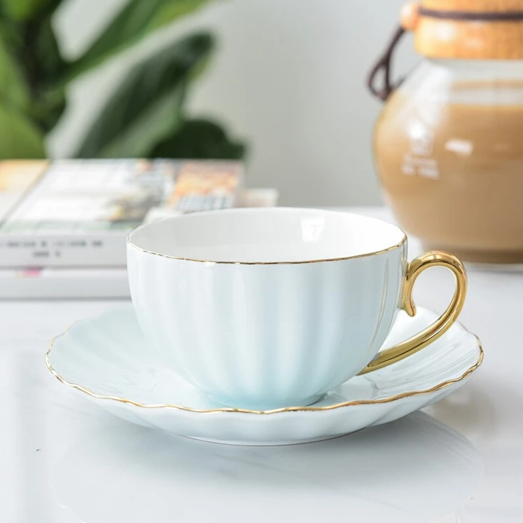 Wholesale Modern Popular Glazed Ceramic Tea Cup Eco-friendly for Hotel Home and Restaurant Daily Use Low MOQ